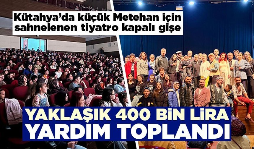 Kütahya’da küçük Metehan’a büyük destek
