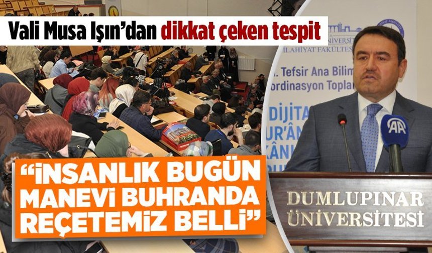 Kütahya’da Kur’an-ı Kerim ve tefsir çalıştayı