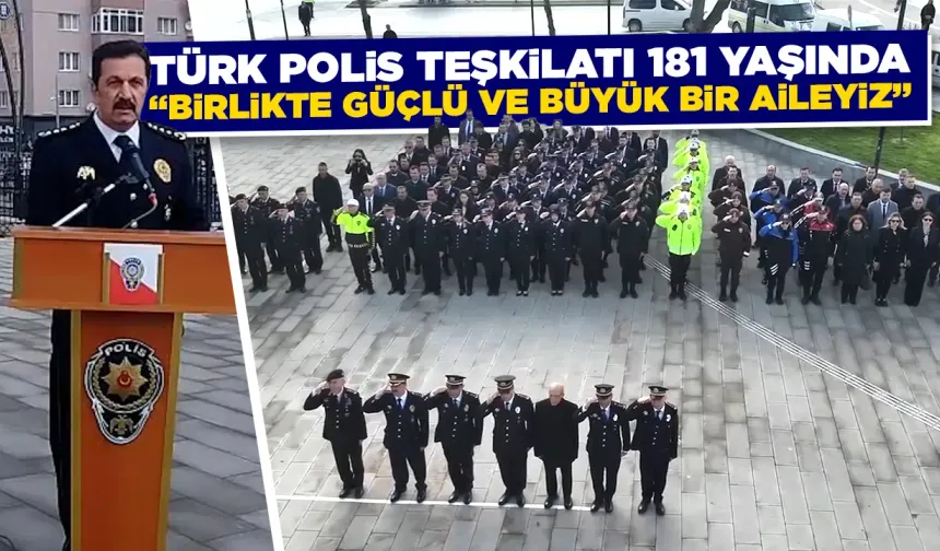 Kütahya’da Polis Teşkilatı’nın kuruluş yıldönümü kutlandı
