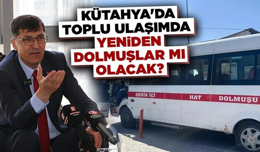 Kütahya’da ulaşımda yeni adımlar atılıyor