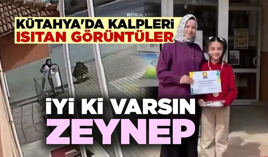 Kütahya’da yürekleri ısıtan anlar