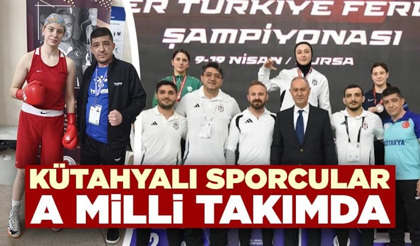Kütahyalı sporcular Türkiye derecesi yaptı, milli takıma çağrıldı