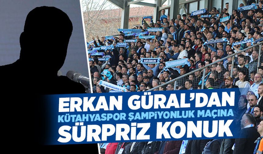 Kütahyaspor şampiyonluk maçına sürpriz konuk