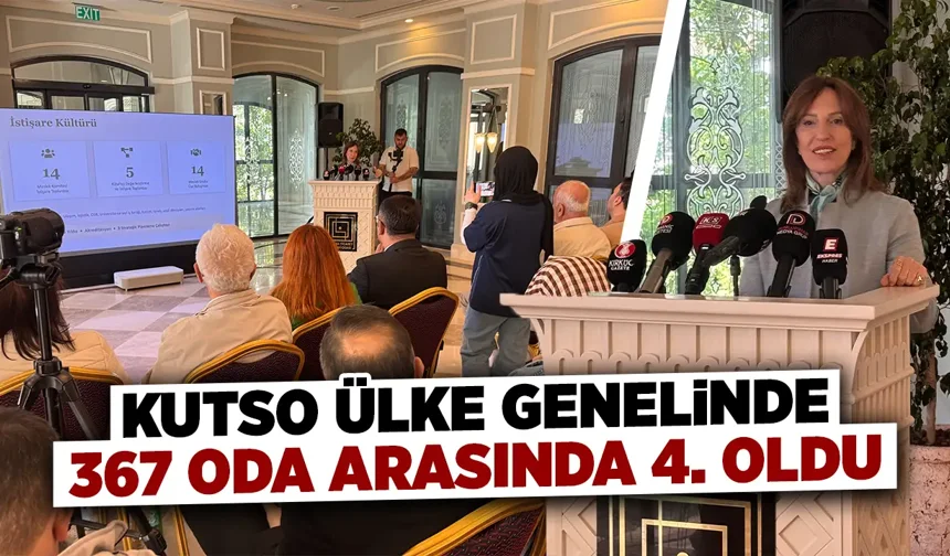 KUTSO, eğitime verdiği desteğin karşılığını aldı, oda ilk dörtte