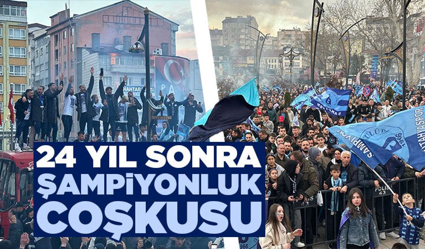 Şampiyon Kütahyaspor, taraftarıyla buluştu