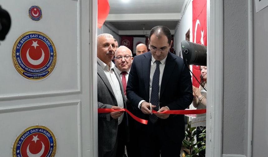 Tavşanlı’da şehit gazi derneği açıldı