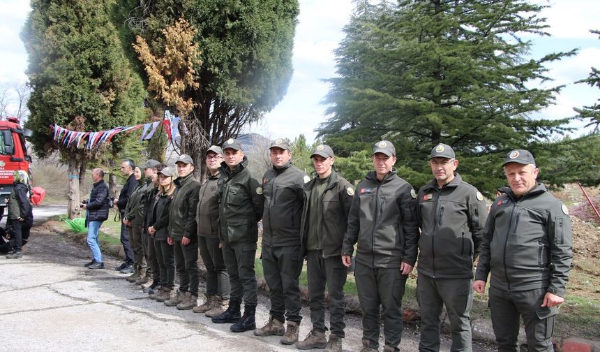 Tunçbilek’te fidan dikim etkinliği düzenlendi