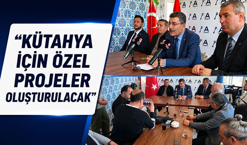 A Parti Genel Başkan Yardımcısı Erel, Kütahya’da konuştu