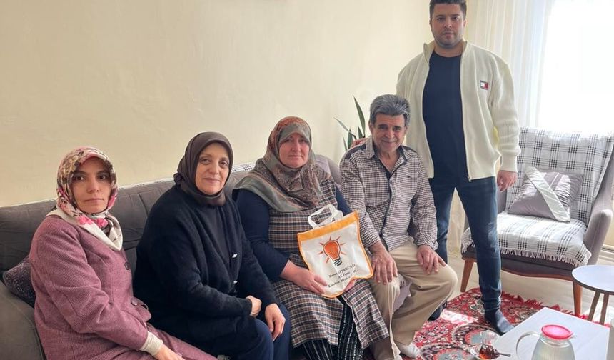 Ak Parti Kütahya'dan hane ziyaretleri