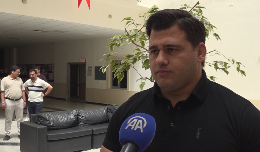 Bilecik'de Rıza Kayaalp’in hedefi Los Angeles 2028’de altın madalya