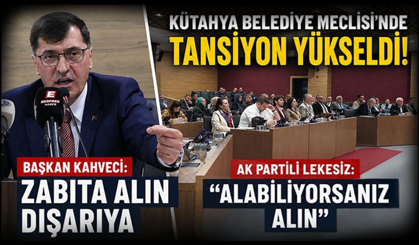 Kütahya Belediye Meclisi’nde “yapay zeka” tartışması