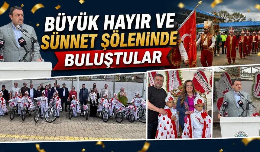Kütahya’da “Büyük Hayır ve Toplu Sünnet Şöleni” coşkusu
