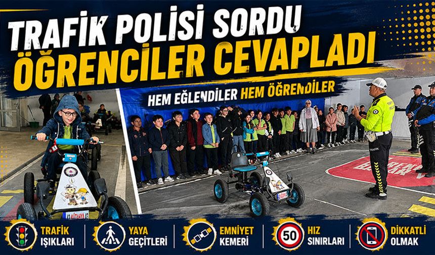 Kütahya’da öğrenciler hem eğlendi hem öğrendi