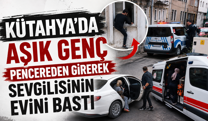 Kütahya'da sevgilisinin yeni sevgilisini başından yaraladığı iddiası