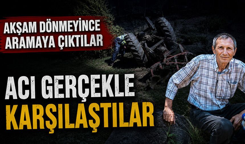 Kütahya'da traktörün altında kalan çiftçi öldü