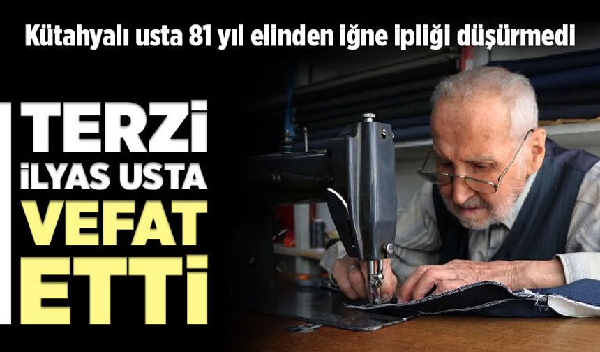 Kütahyalı yılların ustası İlyas Aksoy, hayatını kaybetti