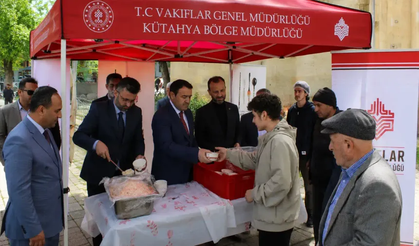 Kütahya’nın coğrafi işaretli lezzetleri ikram edildi