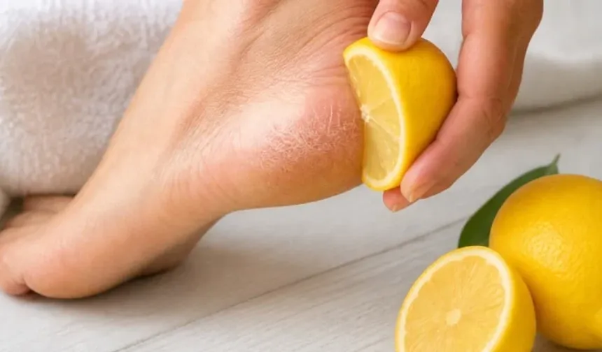Ayak topuğuna limon sürmek çatlağı ve kuruluğu azaltır mı?
