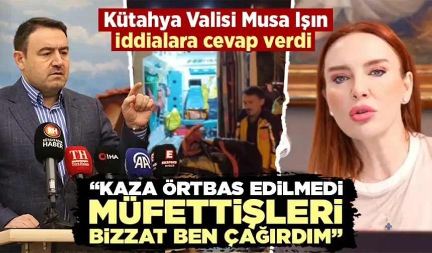 Kütahya Valisi Işın'dan meclis üyesinin yaralandığı kazayla ilgili açıklama