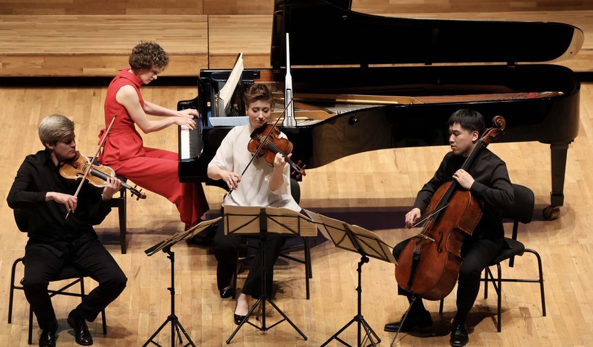 Notos Quartett, İzmir Festivali’nde dinleyiciyle buluştu