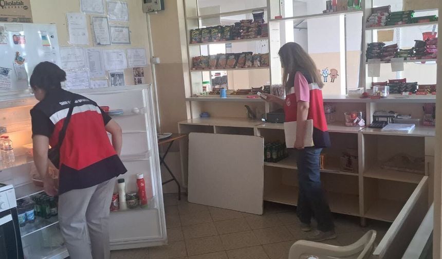 Kütahya Gediz’de işletmelere yönelik denetimler sürüyor