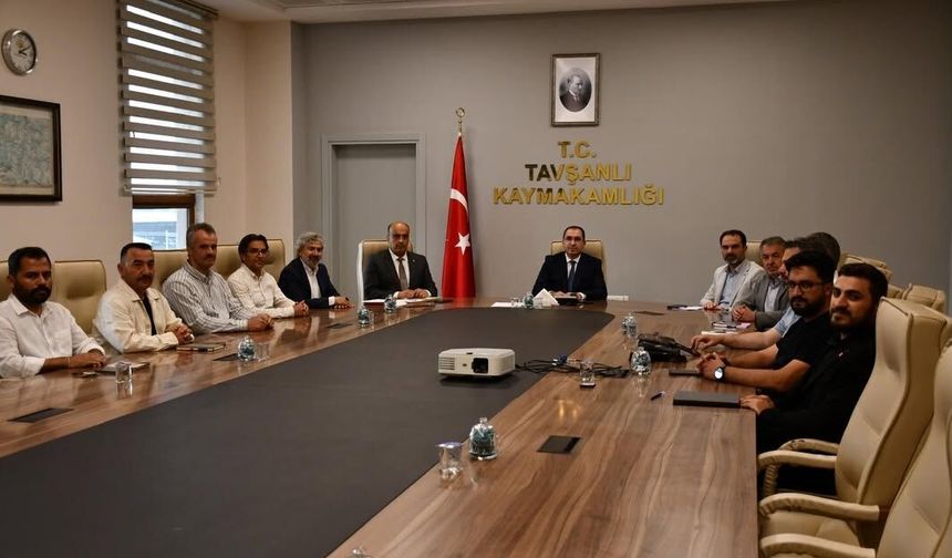 Kütahya Tavşanlı'da Eğitime Destek Platformu toplandı