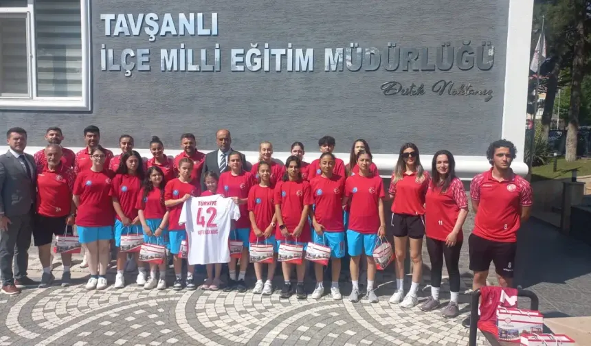 Kütahya Tavşanlı’da Milli takım adaylarından ziyaret