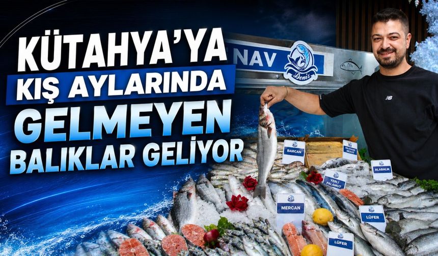 Kütahya’da balık tezgahları küçük balıklarla çeşitlendi