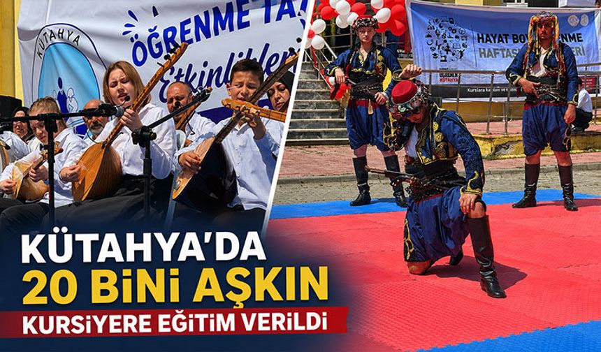 Kütahya’da “Hayat Boyu Öğrenme Haftası” kutlandı