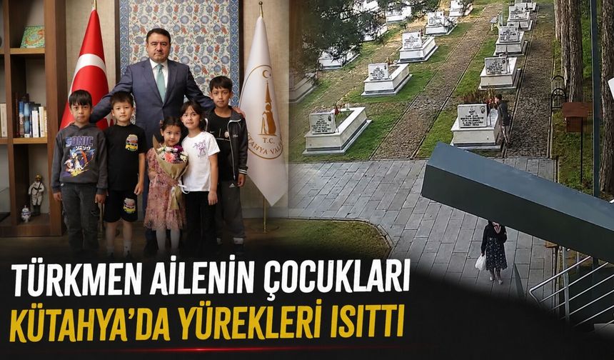 Kütahya’da ilkokul öğrencilerinden şehitlere vefa