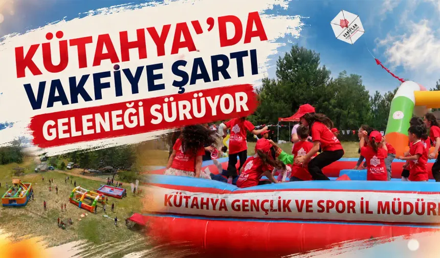 Kütahya’da öğrenciler piknikte eğlendi, harçlıkları verildi