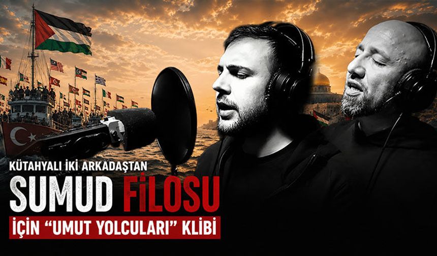 Kütahya’da Sumud Filosu’na destek için şarkı yazdılar