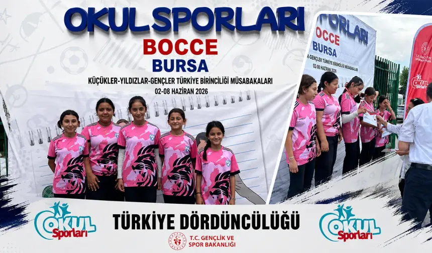Kütahyalı sporcular, boccede Türkiye dördüncüsü