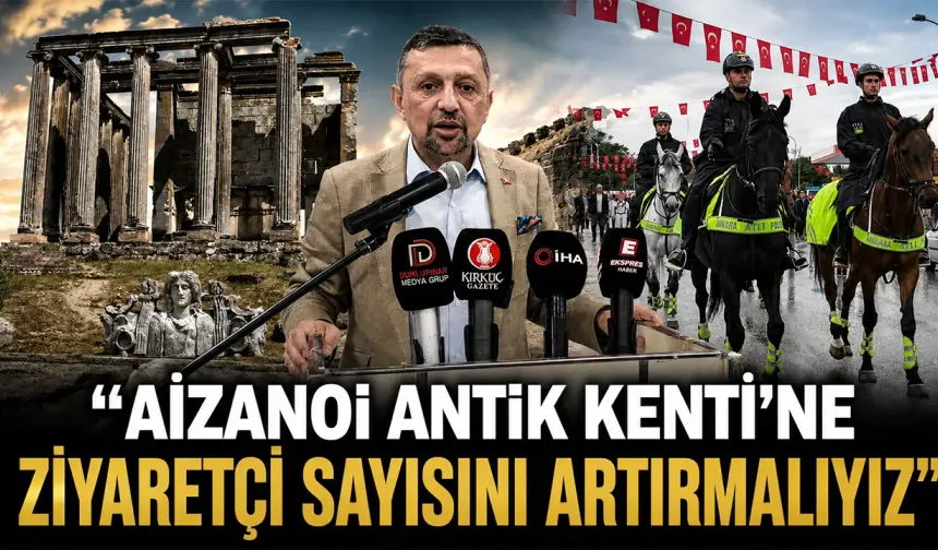 MHP Kütahya Milletvekili Erbaş, Aizanoi Antik Fest’te konuştu