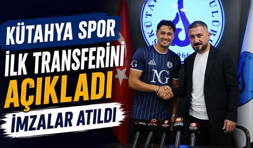 Kütahya Spor’un ilk transferinde imzalar atıldı