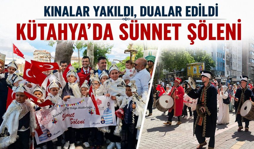 Kütahya Vakıflar Bölge’den geleneksel sünnet şöleni