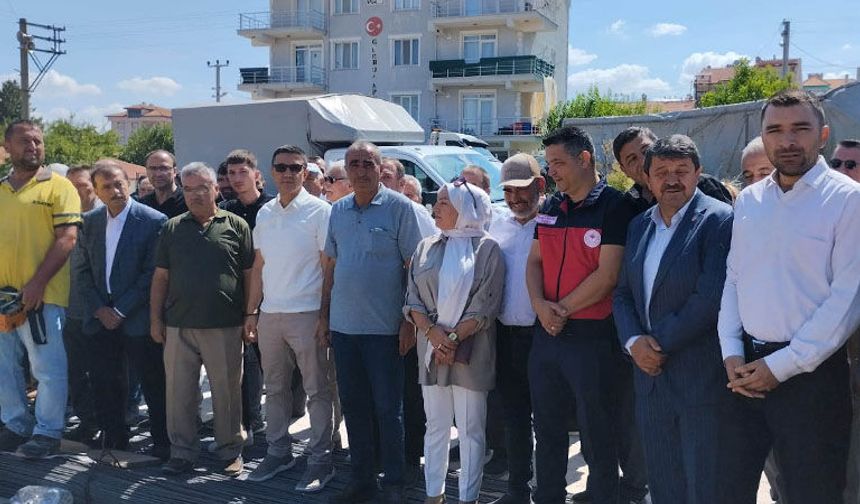 Kütahya'da Altıntaş Ziraat Odası'nın yeni hizmet binasının temeli atıldı