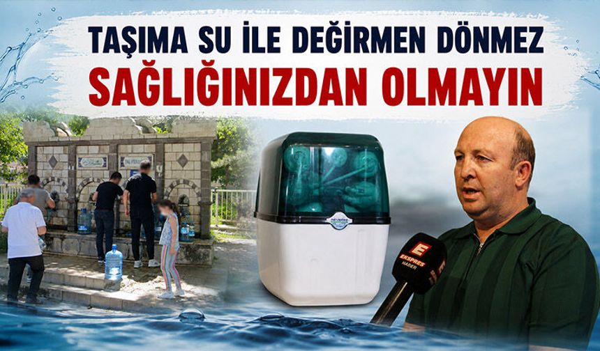 Kütahya’da incik su mu arıtma suyu mu daha sağlıklı?