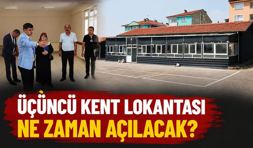 Kütahya’da üçüncü kent lokantası ne zaman açılacak?