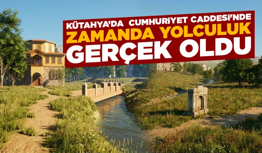 Kütahya’nın binlerce yıllık rotası Cumhuriyet Caddesi