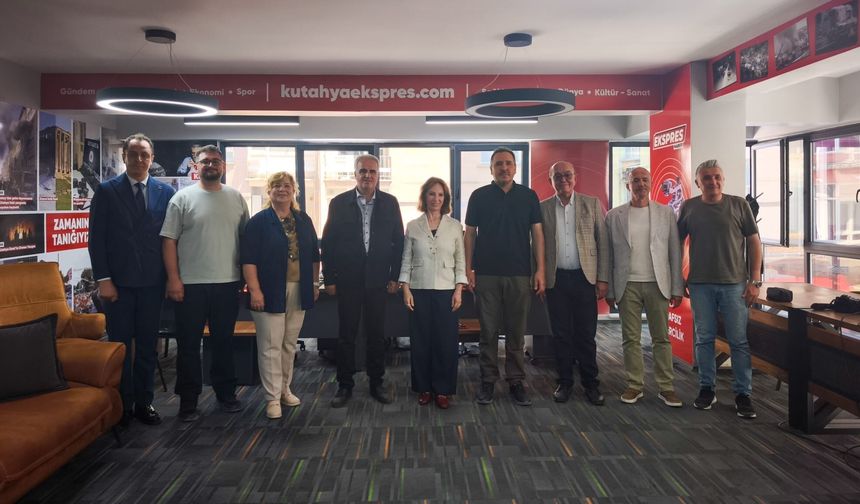 KUTSO Başkanı Argat’tan Kütahya Ekspres’e ziyaret