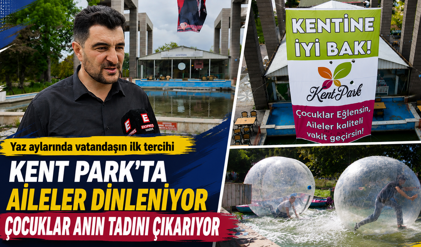 Kütahya’da Kent Park misafirlerini ağırlıyor