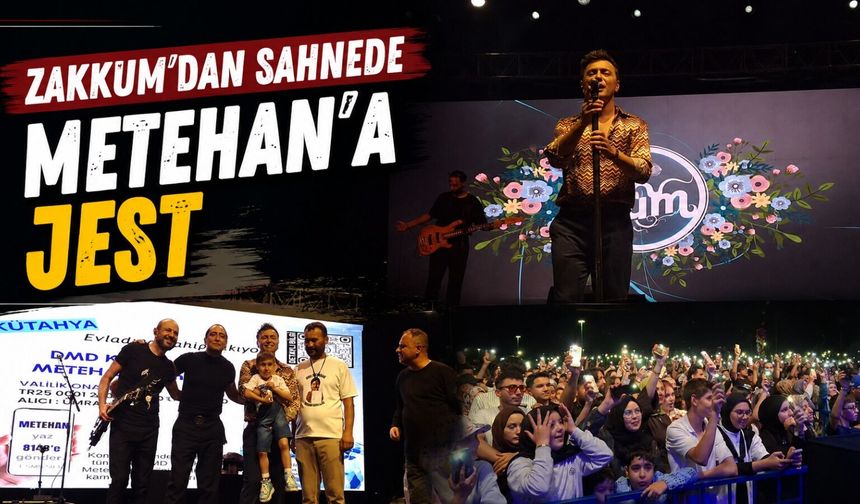 Kütahya’da Metehan’a destek konserleri başladı