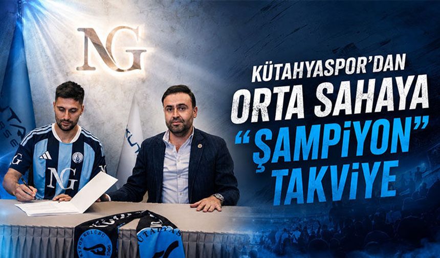 Kütahyaspor orta sahayı güçlendiriyor, imzalar atıldı