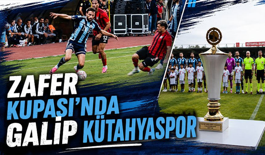 Kütahyaspor Zafer Kupası'nın sahibi oldu