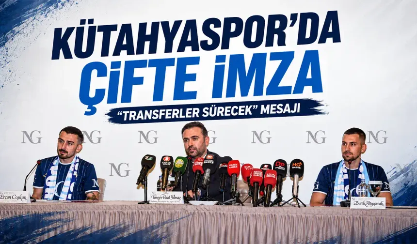 Kütahyaspor’da iki transfer daha imza attı