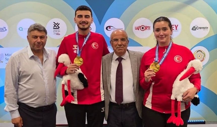 Milli atıcılar Avrupa şampiyonu oldu