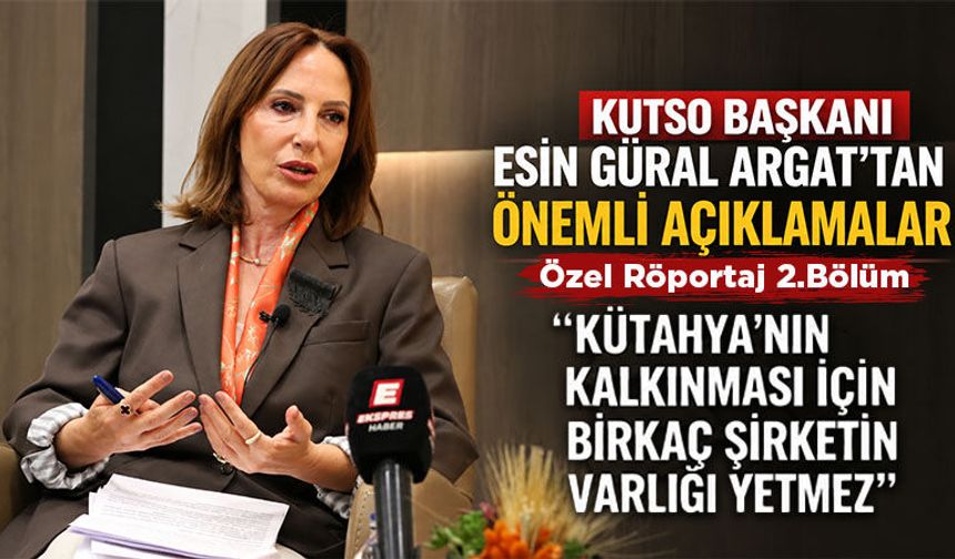 Başkan Güral Argat, KUTSO'nun 4 yılını anlattı