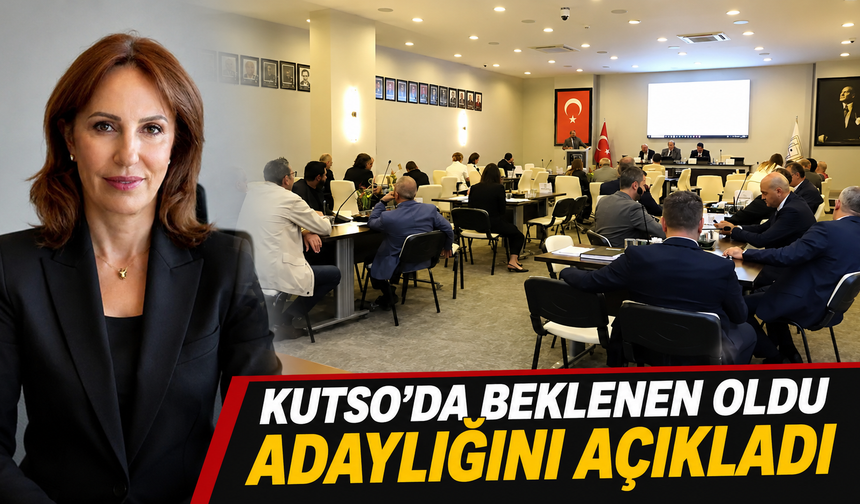 Esin Güral Argat, KUTSO Başkanlığına yeniden aday oldu
