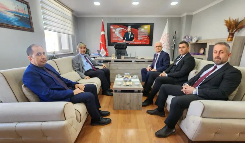 Kütahya İl Milli Eğitim Müdürü Yılmaz’dan Domaniç ziyareti
